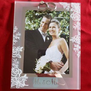 Wedding picture frame from Hallmark